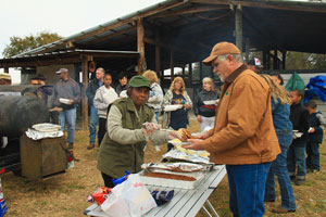 Gus Trent Horse Ranch BBQ event